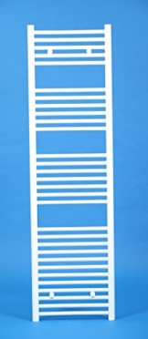 BADHEIZKÖRPER 300x1600 mm WEISS GERADE HANDTUCHTROCKNER DESIGNBADHEIZKÖRPER -