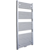 Badheizkörper 60 x 180 cm gerade weiß Mittelanschluß -