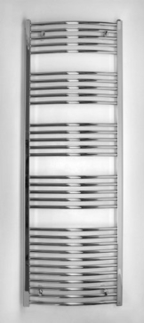 Badheizkörper , Heizkörper , BH416 chrom gebogen 1775h x 600b - 1