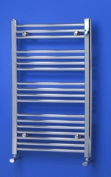 Badheizkörper LIDYA Chrom 700 x 600 mm. Gerade Handtuchtrockner Handtuchwärmer -