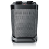 Brandson - Heizlüfter mit zwei Leistungsstufen - Heizlüfter Badezimmer energiesparend leise - stufenlose Temperaturregelung - Keramik Heizelement - Thermosicherung - Heizung Heater - Cool Grey Design - 1