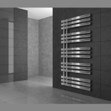 Design Designheizkörper Heizkörper Badheizkörper Handtuchwärmer Elektrisch 500 x 1200 mm Chrome mit Heizstab 1200W -