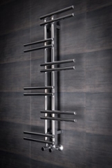 Designer Handtuchheizkörper Badheizkörper 1005x550mm Chrom -