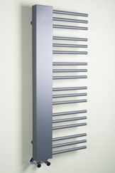 Designer Handtuchheizkörper Badheizkörper 1085 x 450 mm grau -