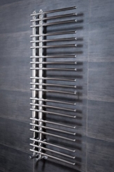 Designer Handtuchheizkörper Badheizkörper 1250x500mm Chrom -