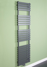 Designer Handtuchheizkörper Badheizkörper 1810x450mm Grau -