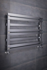 Designer Handtuchheizkörper Badheizkörper 800x616mm Chrom -