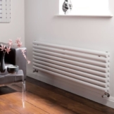 Hudson Reed Heizkörper - Revive - 2311 Watt - 472 mm x 1780 mm - horizontale Design Heizung aus Stahl - Oberfläche in Weiß -