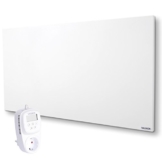 Infrarotheizung VASNER Citara M 900 Watt Metall mit Universal-Thermostat VUT35 - auch als Wandheizung u. Deckenheizung, Flächenheizung, Elektroheizung, Steckdosenthermostat, Schaltsteckdose, Raumthermostat, Frost-Schutz-Funktion -