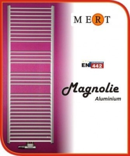 MERT Magnolie Aluminium-Badheizkörper (Variante: Breite:400 Höhe:730) -