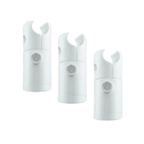 Schulte Befestigung Halterungen Wandhalter Befestigungssatz 20 mm Rohrdurchmesser Montage Set für Heizkörper Badheizkörper Designheizkörper weiß, 1 Stück, 4056397004585, 1 Stück, Alpinweiß -