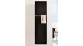 SZ METALL Design-Badheizkörper Mirror Steel 120 cm, schwarz -