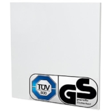 TecTake Infrarotheizung 450 Watt Elektroheizung Infrarot Heizkörper IR Heizung inkl. Wand- und Deckenhalterung | Heizfolie Made in Germany | TÜV SÜD und GS-geprüft -