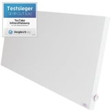 TecTake® Infrarotheizung Hybrid Paneel Heizplatte Heizpaneel 1400 Watt manueller Thermostatregler ink. Wandhalterung, Heizfolie Made in Germany -