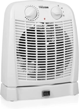 Tristar Elektroheizung (Konvektion) - 2000 Watt, IP21-zertifiziert, Oszillierend, Überhitzungsschutz, KA-5059, Weiß - 1