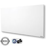 VASNER Citara Metall Infrarotheizung 900 Watt weiß 60x120cm, Wandmontage - Deckenmontage mit Sicherheitshalterung, deutsche Infrarot-Carbon-Folie, Bad Flächenheizung Elektroheizung -